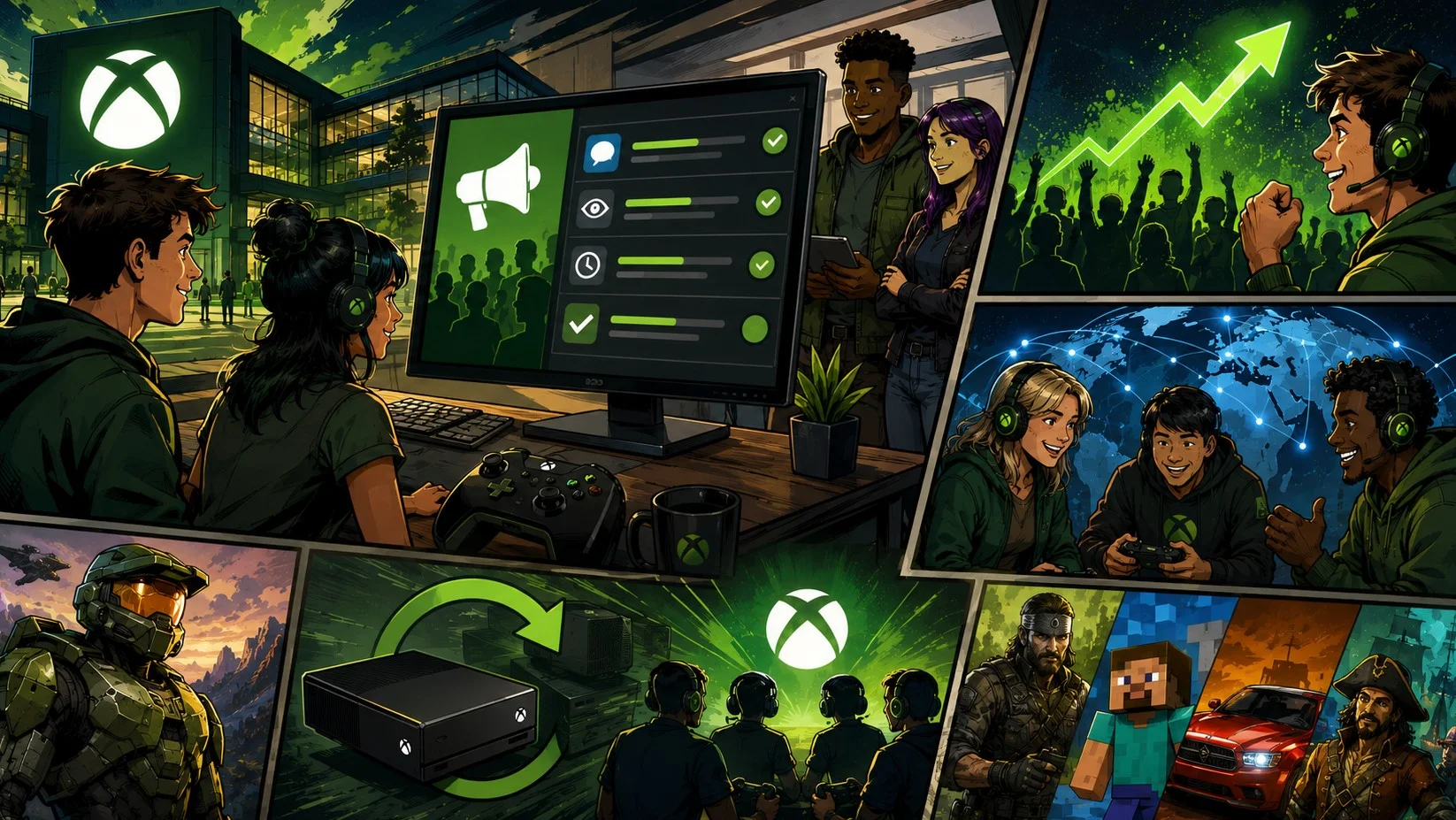 Microsoft spustil Xbox Player Voice, hráči nově vidí osud svých připomínek