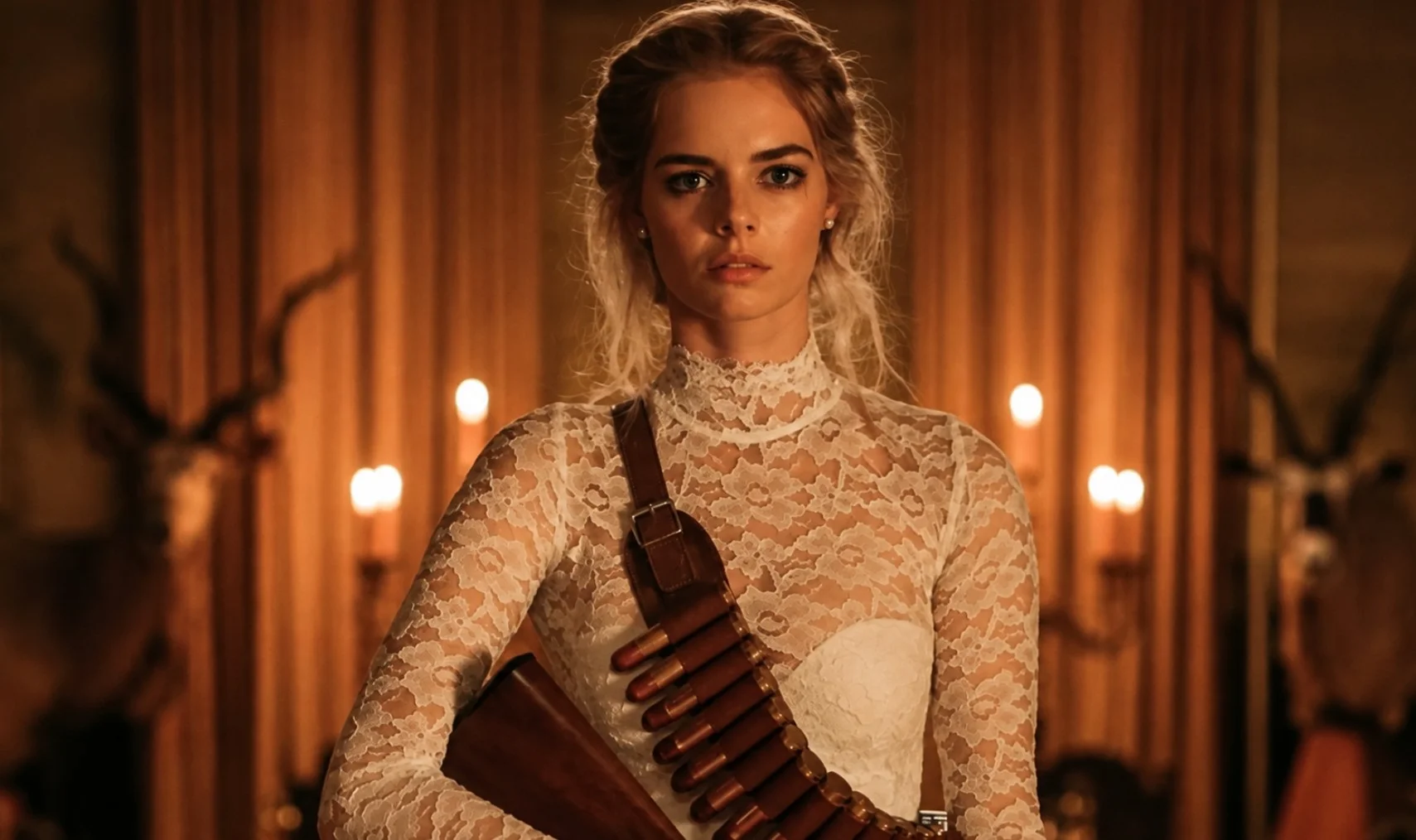Samara Weaving, zřejmě nová Emma Frost, vozí po natáčeních vlastní konzoli