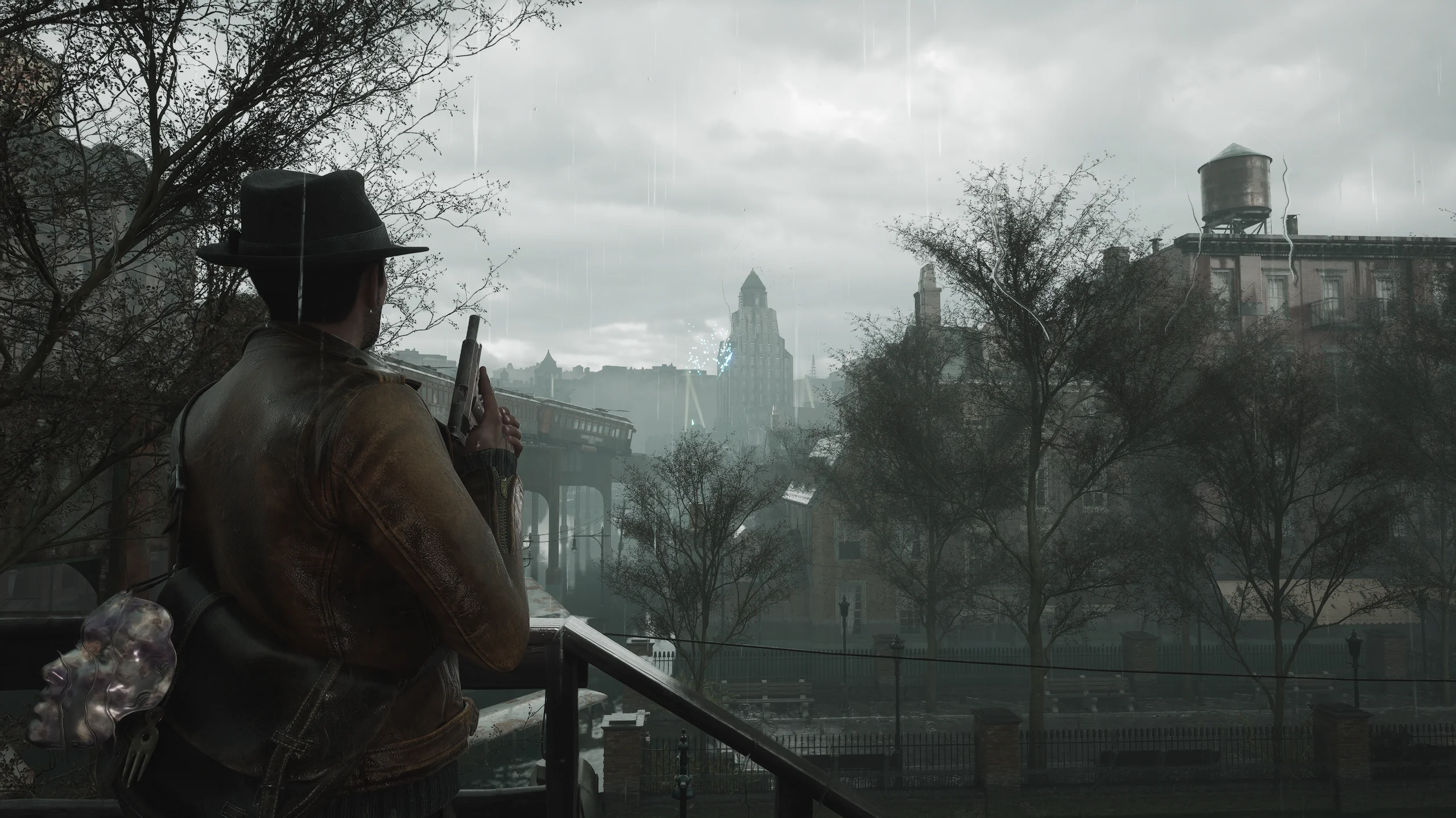 Snímek ze hry The Sinking City 2