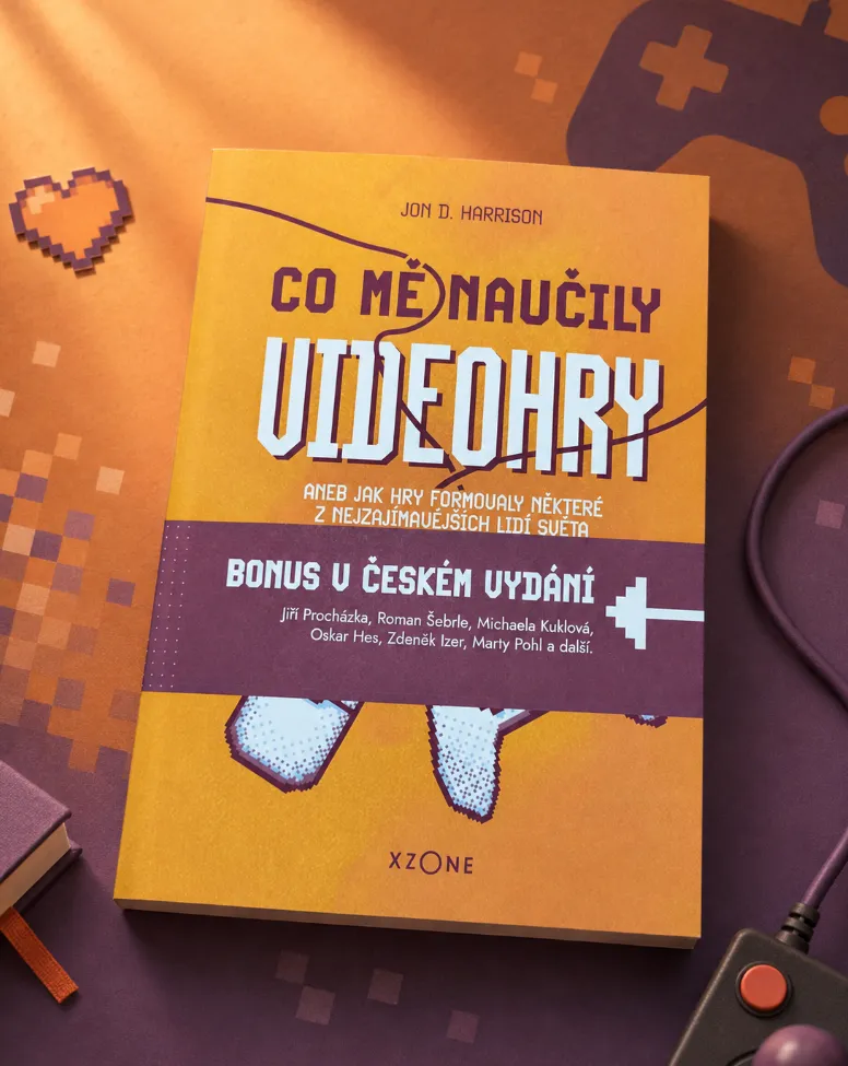 Kniha Co mě naučily videohry vychází i v češtině