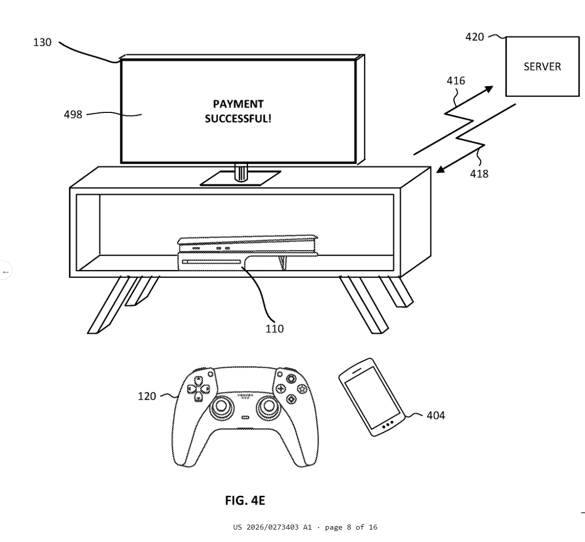 PATENT SONY OHLEDNĚ PLACENÍ SKRZE DUALSENSE