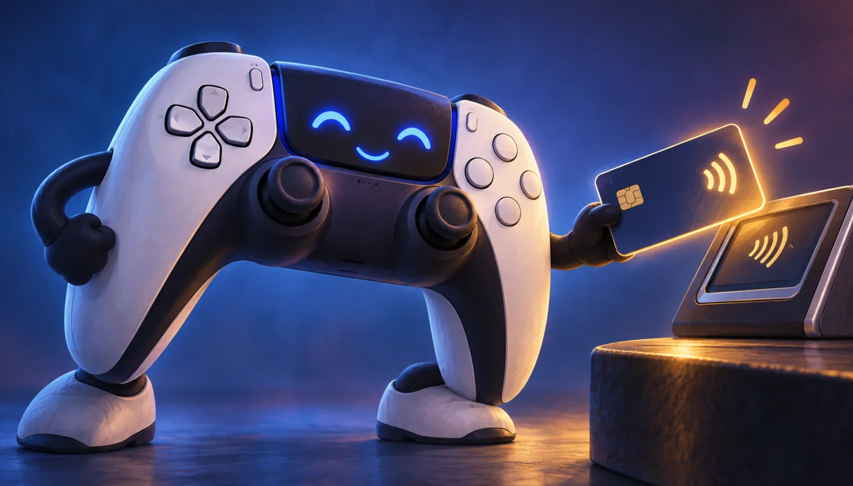 Sony chce z ovladače Dualsense udělat platební most