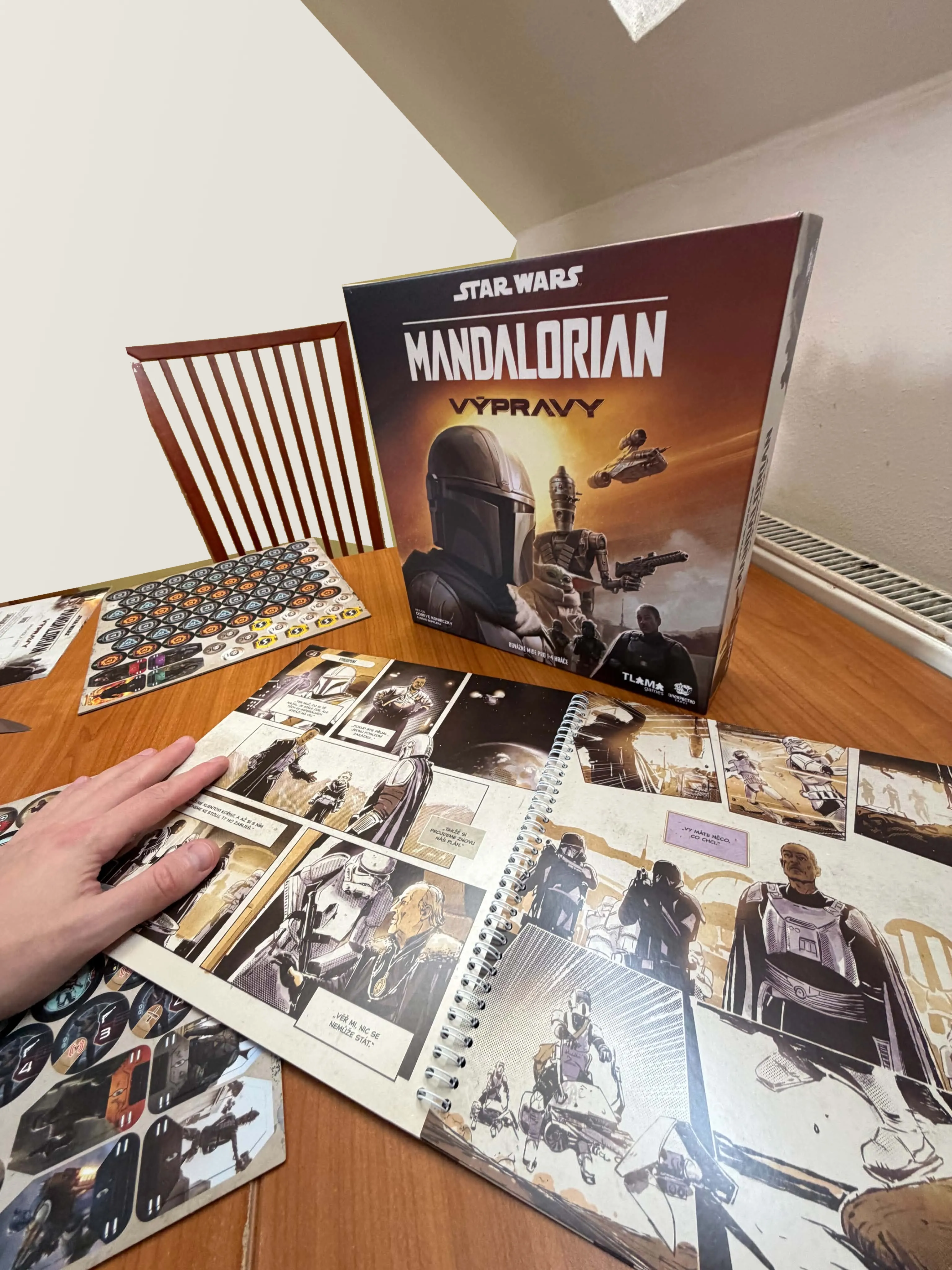 Mandalorian: Výpravy desková hra