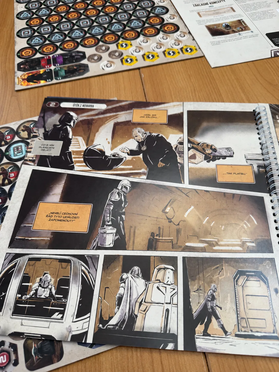 Mandalorian: Výpravy desková hra