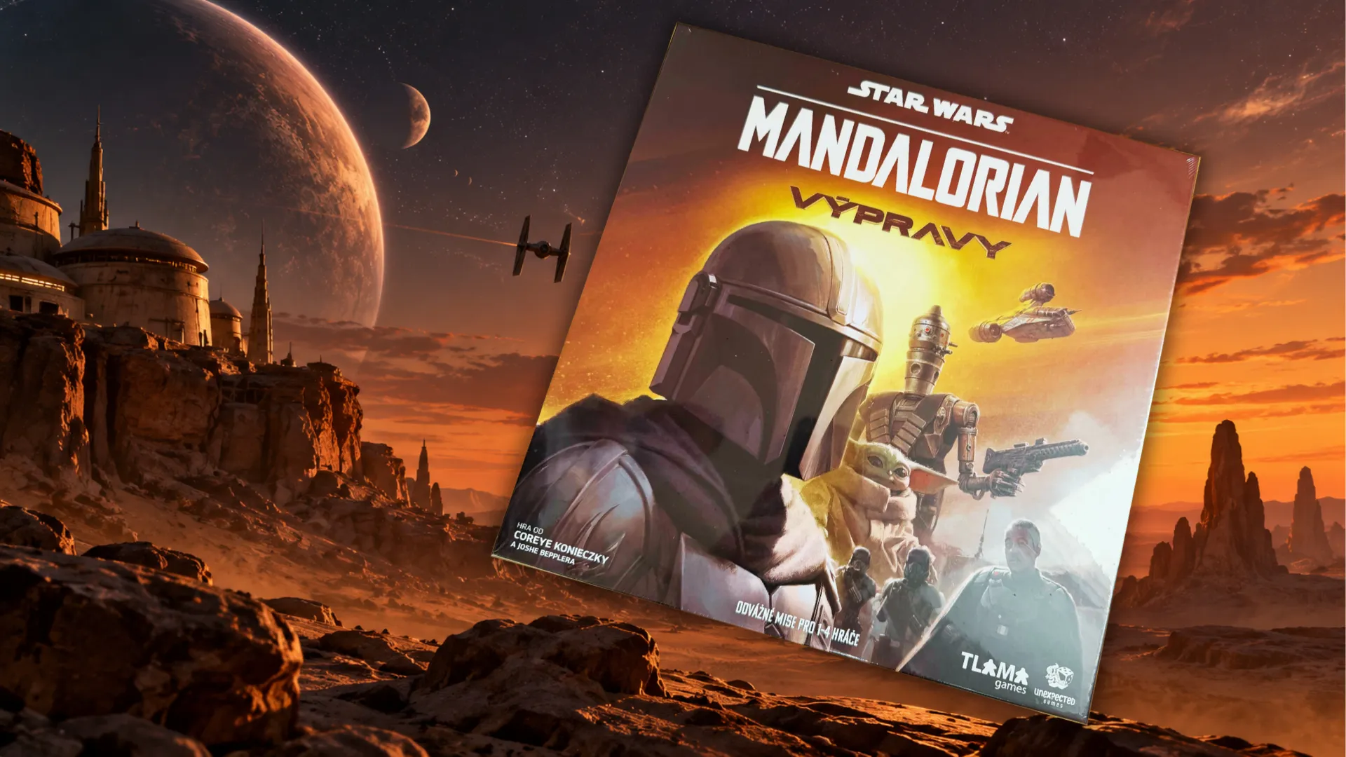 Vyrazili jsme s Mandalorianem na výpravu. Deskovka ze světa Star Wars umí příjemně překvapit