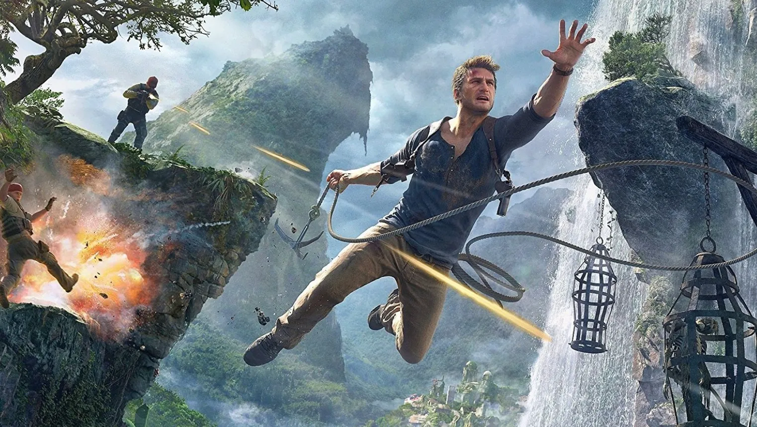 První 3 Uncharted si můžete zahrát na PC