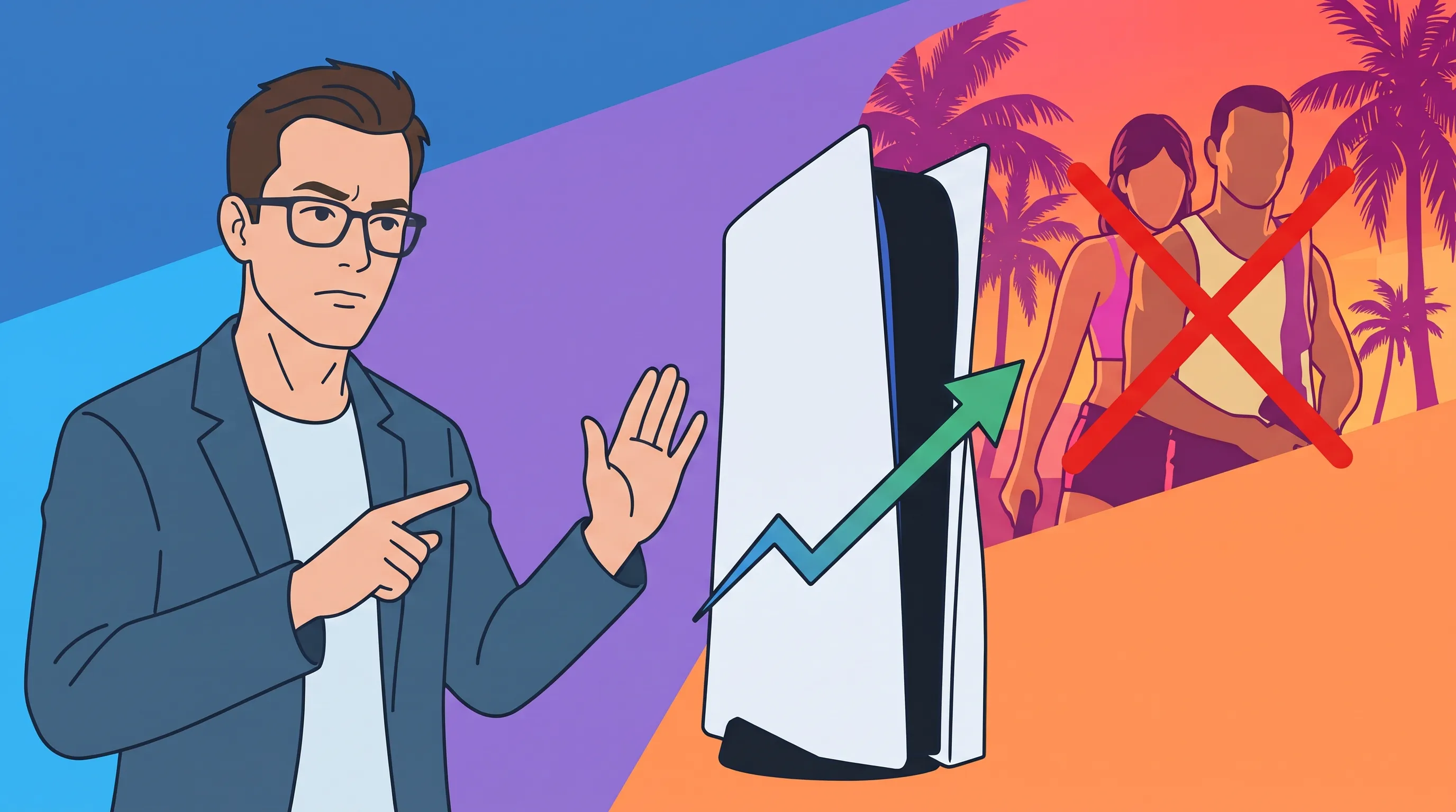 PS5 se prodává lépe, za to ale nemůže GTA 6, tvrdí analytik